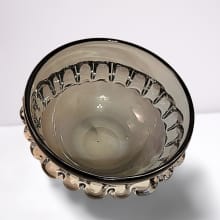 glass bowl gray