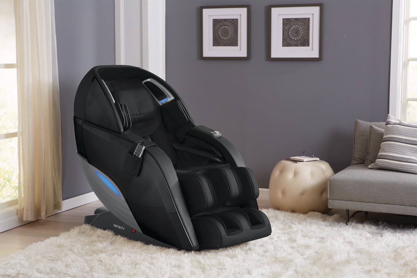 Infinity Riage 4D Massage Chair Dark Brown