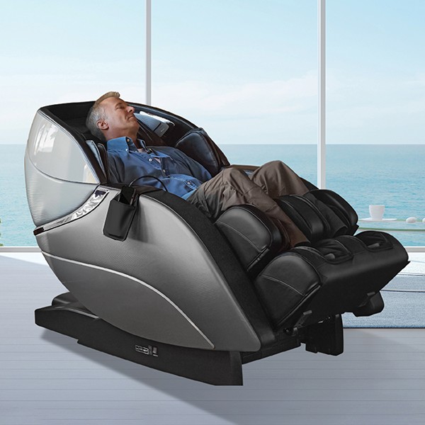 Infinity Evo Max™ 4D Massage Chair - Bronze/Tan — Big Barn Home Center