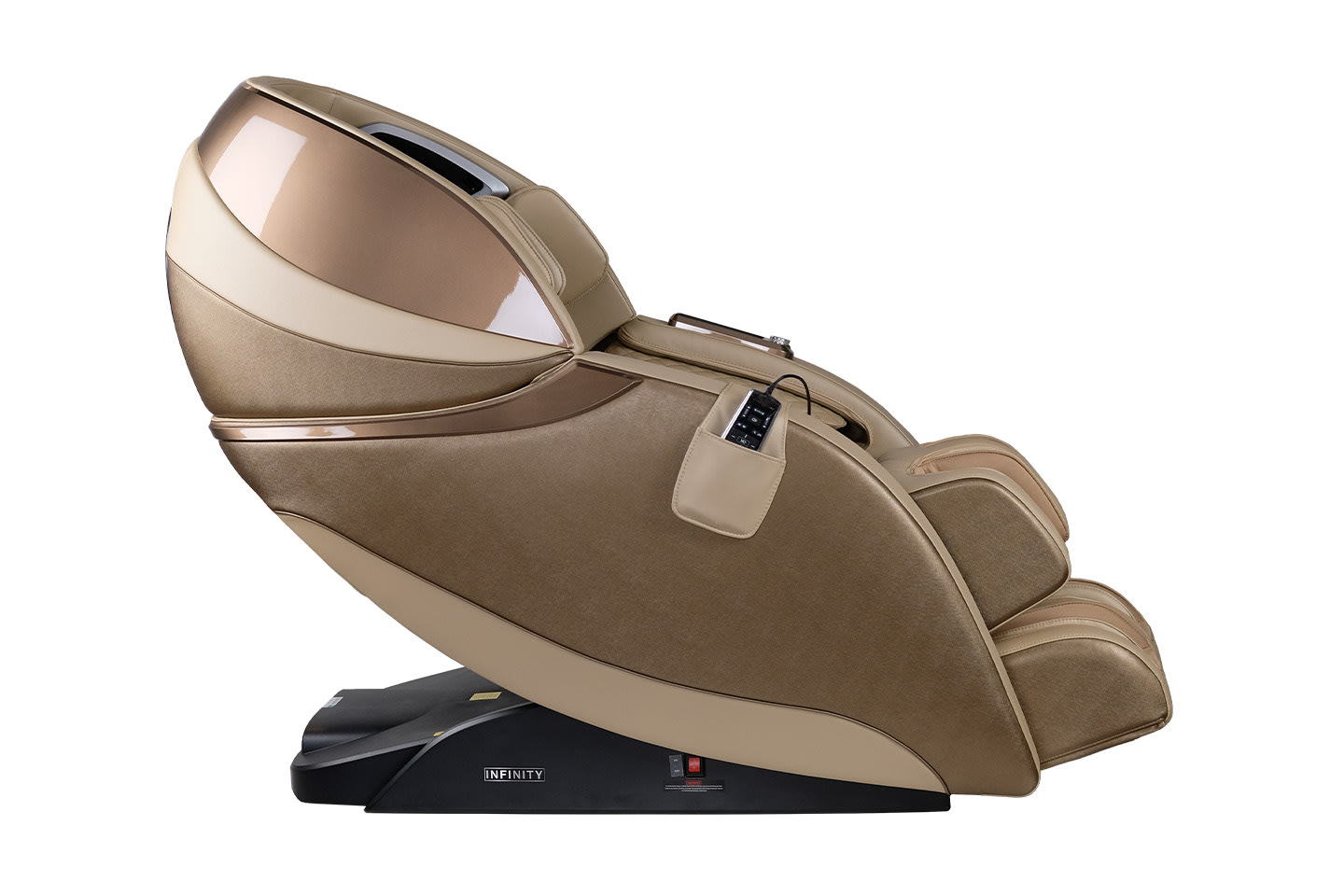 Infinity Evo Max™ 4D Massage Chair - Bronze/Tan — Big Barn Home Center