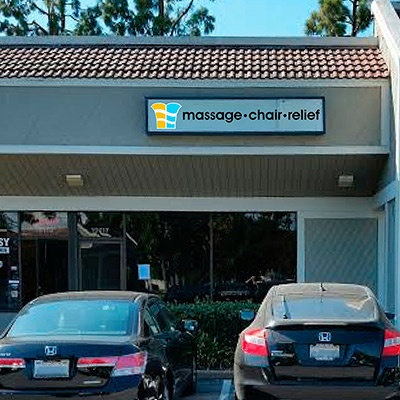 Massage Chair Relief California Storefront