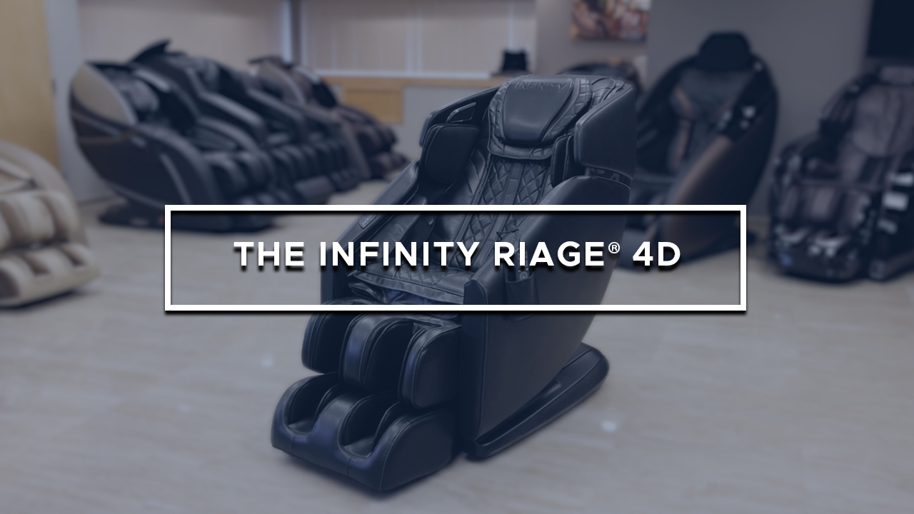 Infinity Riage 4D Massage Chair - Black