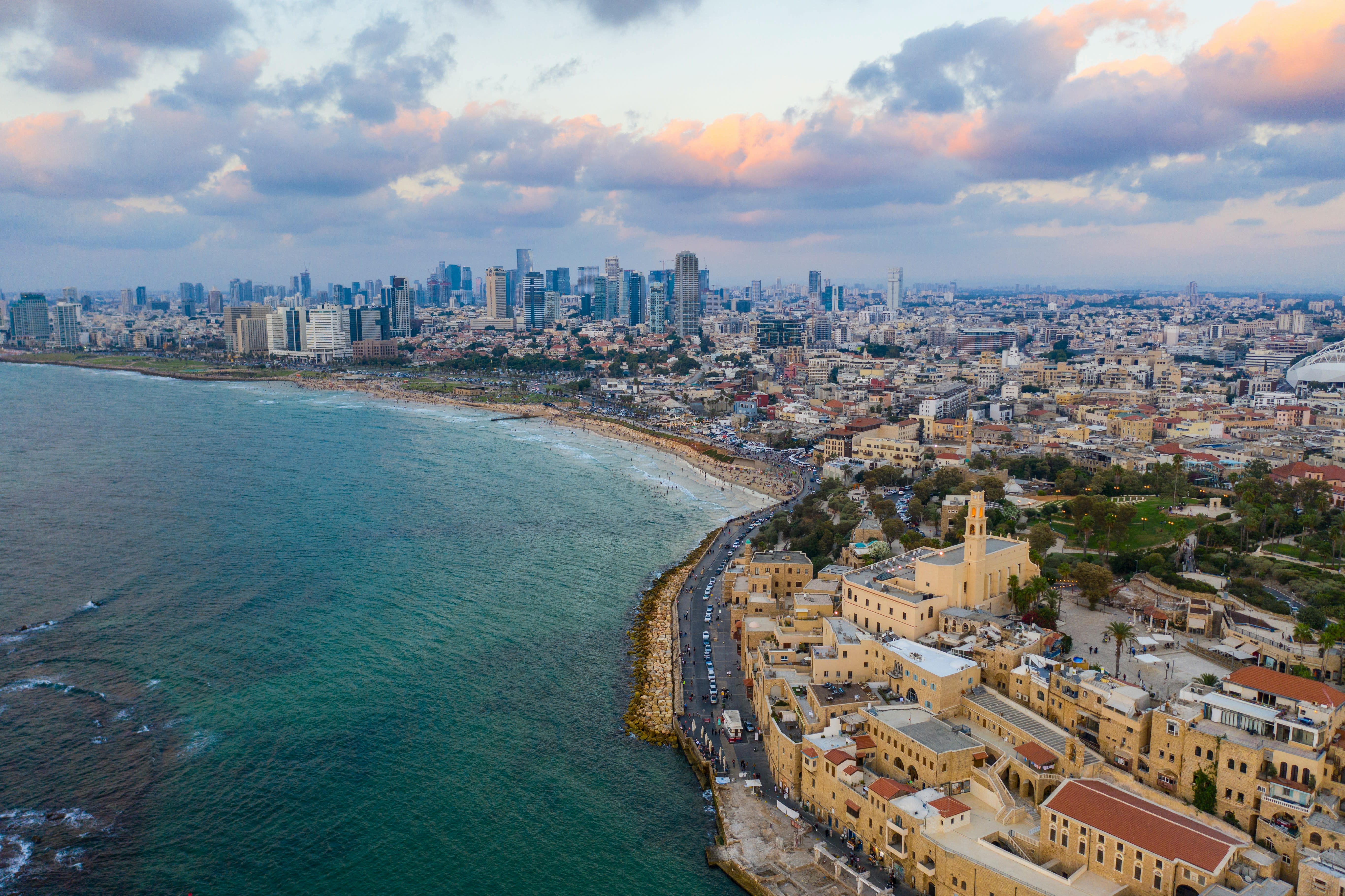 Relocating to Israel - Tel Aviv Skyline Aliyah to Israel Tel Aviv Skyline