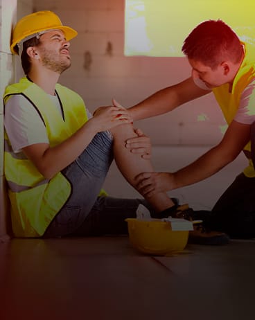 Acidentes em horário de trabalho