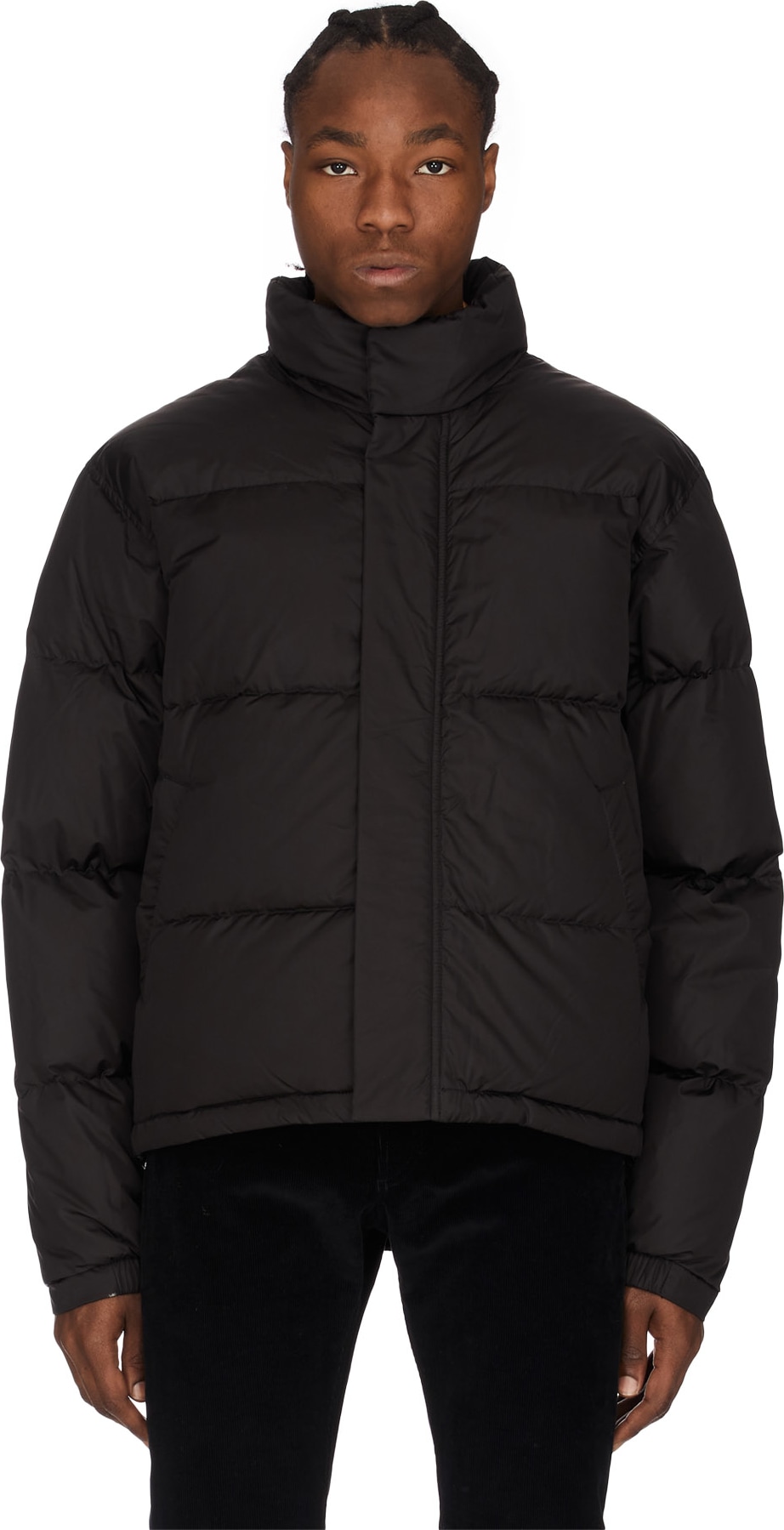 Yves Salomon: Nylon Jacket - Black | influenceu