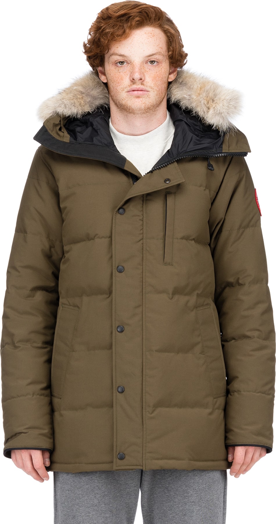 Canada Goose: Carson Parka - Military Green | influenceu