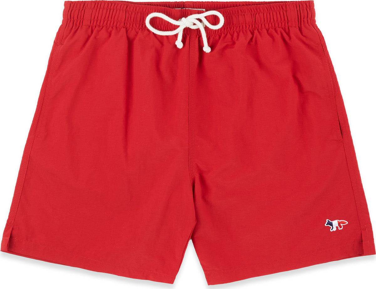 Maison Kitsuné: Tricolor Fox Swim Shorts | influenceu