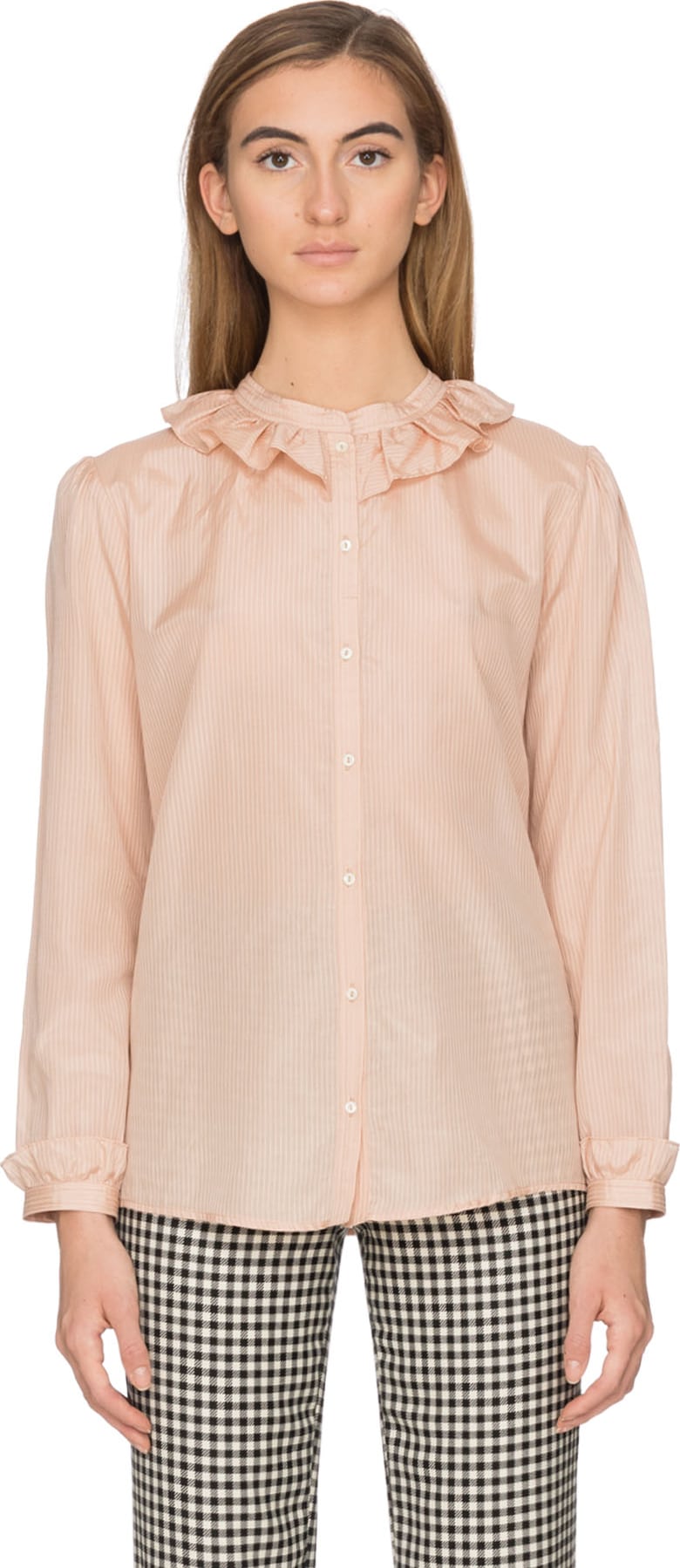 A.P.C.: Joséphine Blouse | influenceu