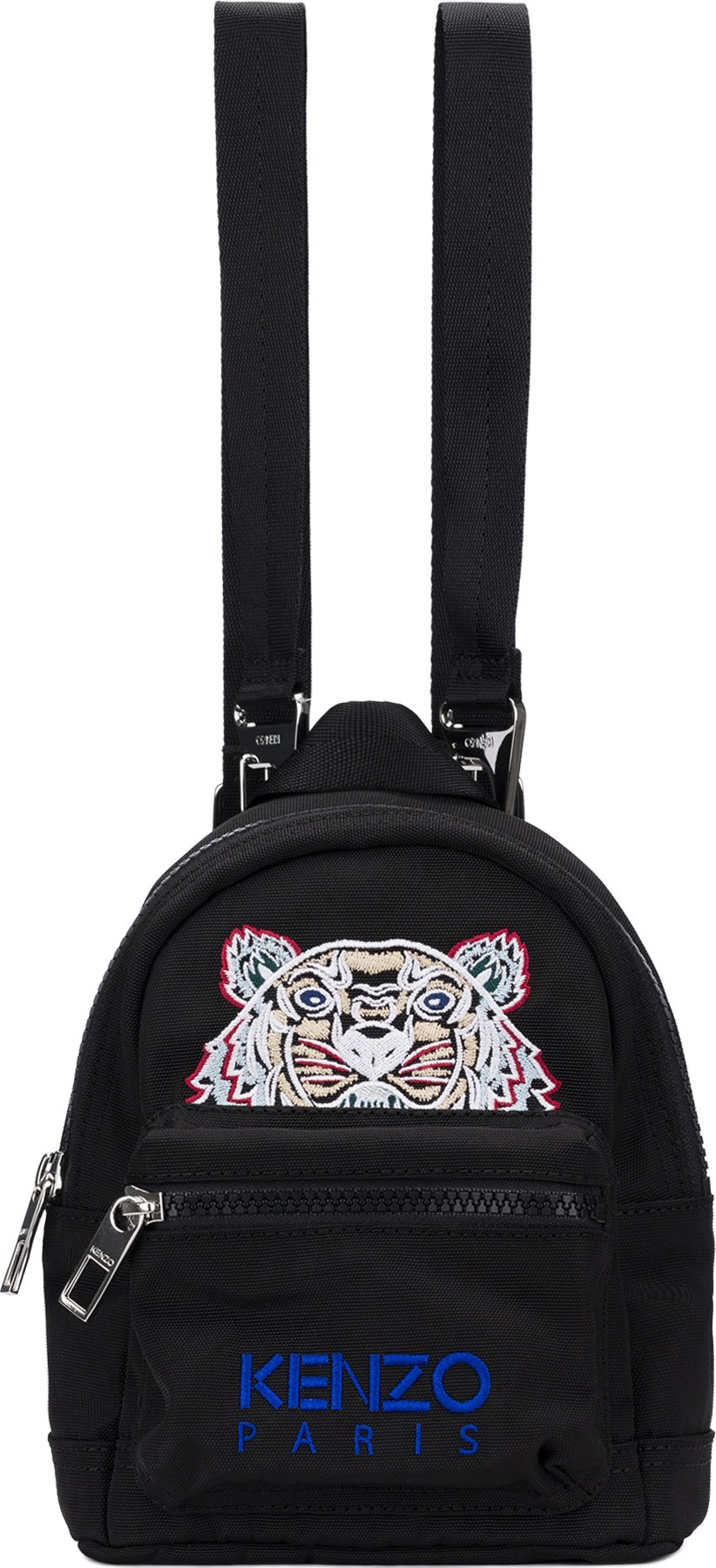 kenzo black mini tiger backpack