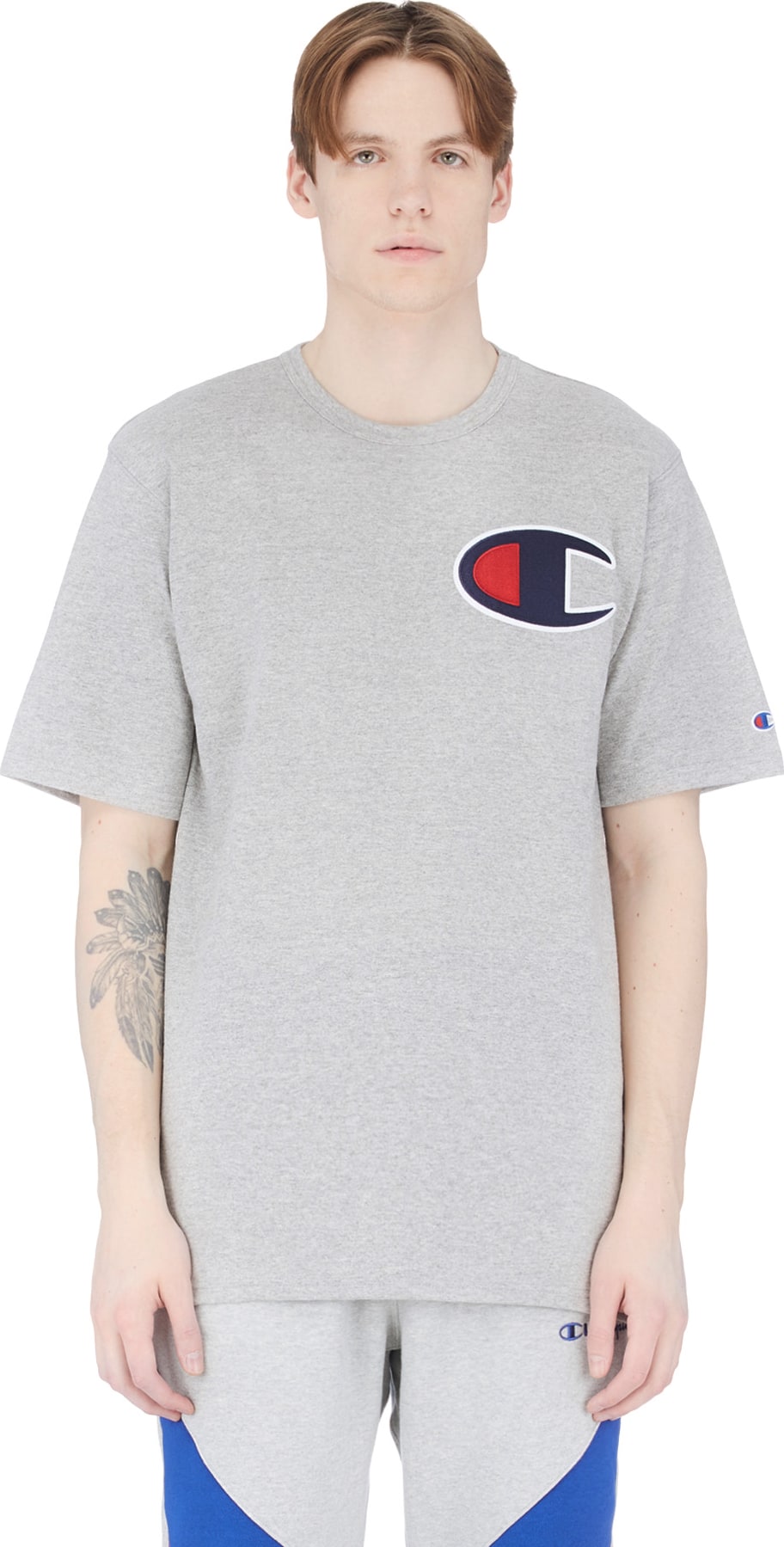 Champion: 'C' Applique Logo T-Shirt | influenceu