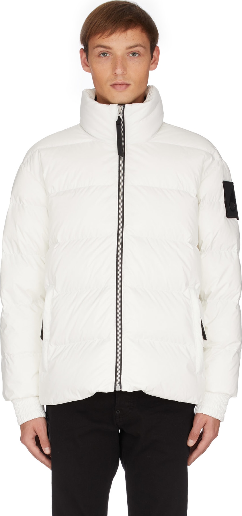 Moose Knuckles: Maginot Jacket - White | influenceu