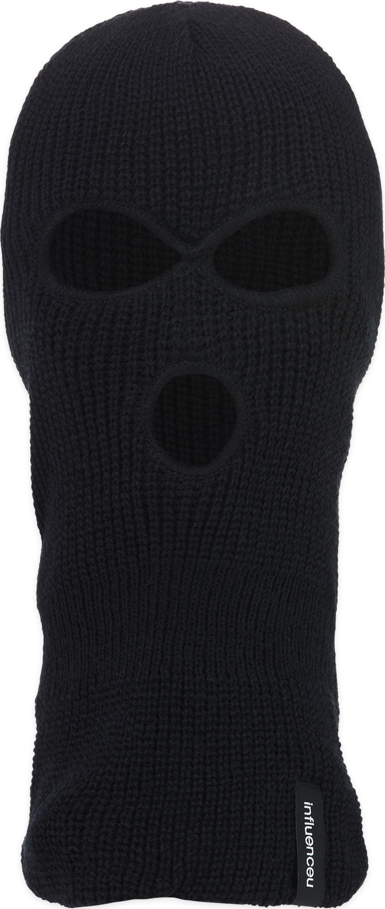 influenceu: Three Hole Ski Mask Balaclava - Black | influenceu