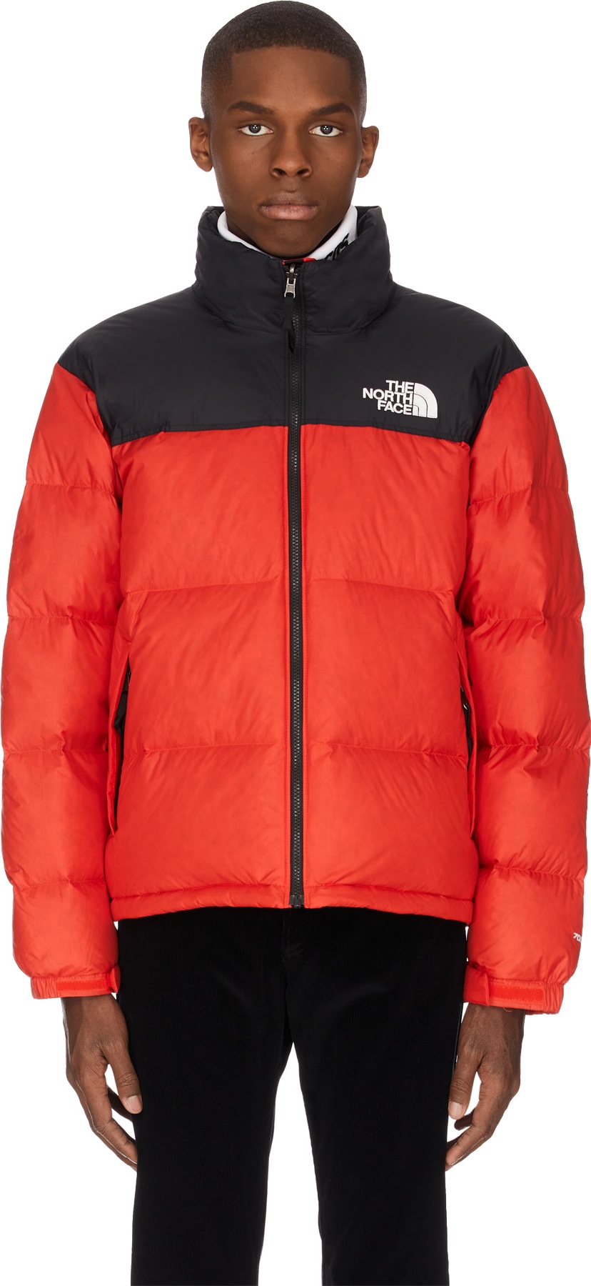 the North Face: 1996 Retro Nuptse Jacket - Fiery Red | influenceu