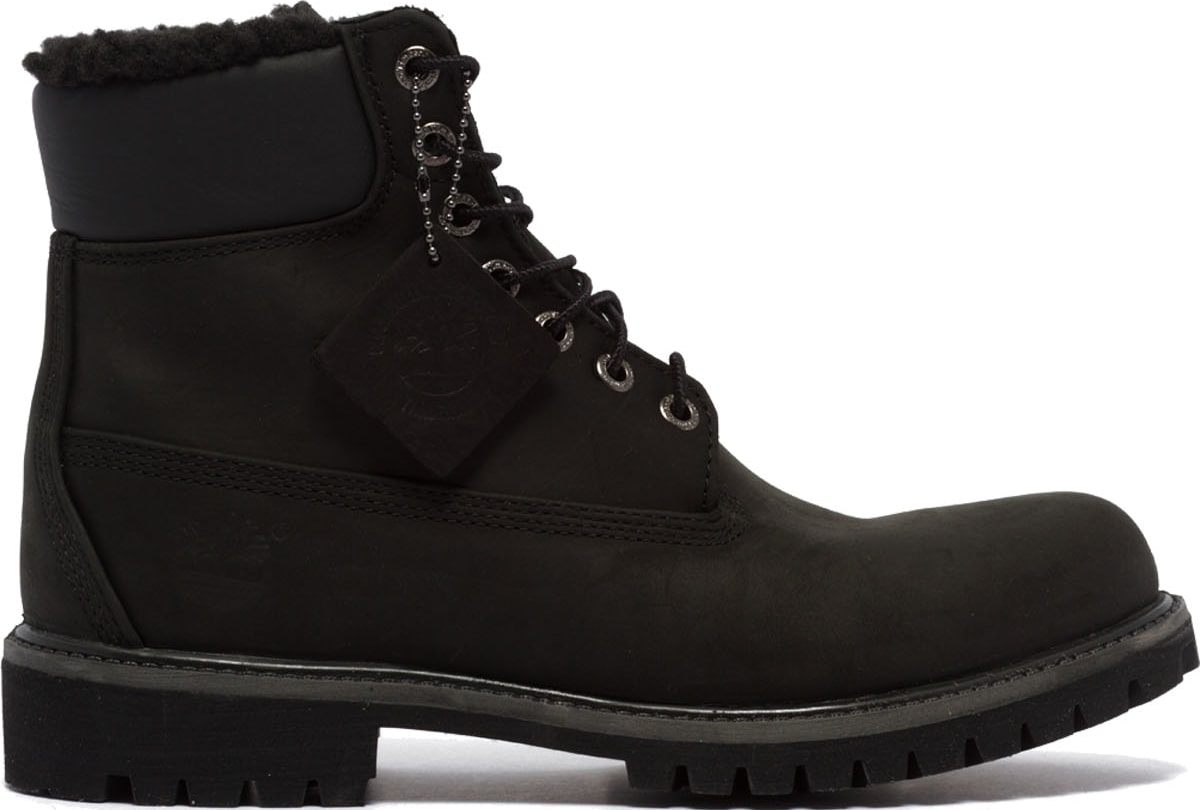 Timberland: Heritage 6 Inch Warm Lined Boots - Black | influenceu