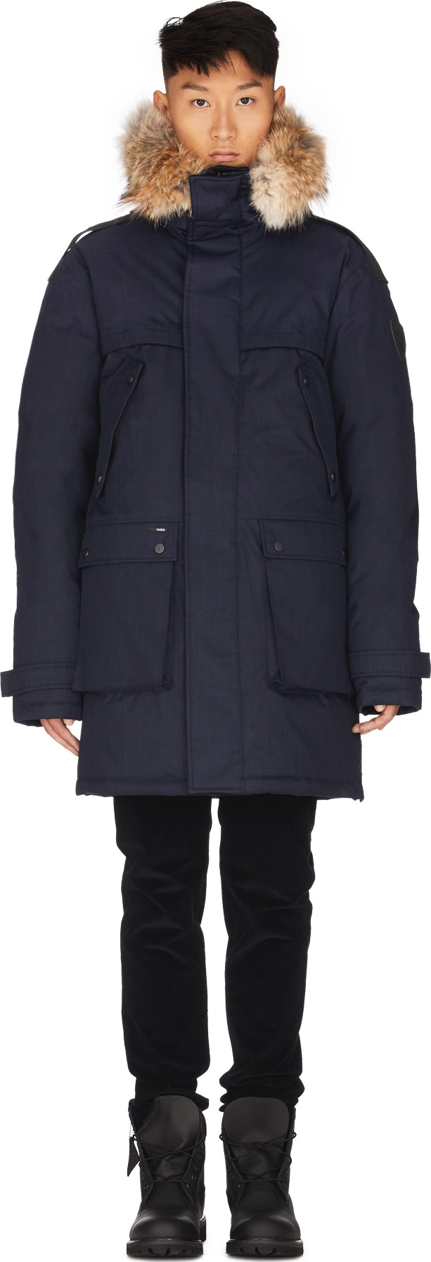 Nobis: Yatesy Parka - Navy | influenceu