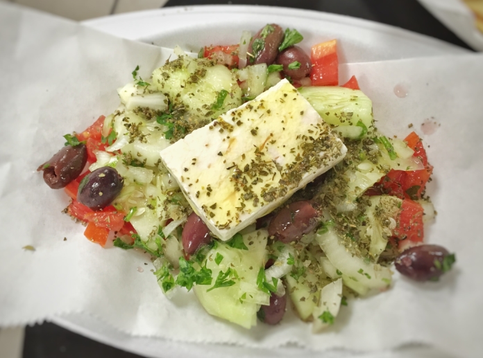 IMG_8950-min Greek Salad dish at Nia's Greek