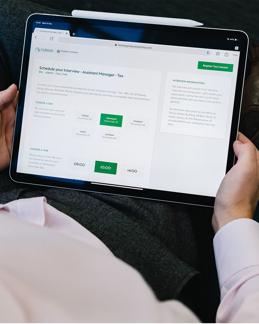Recruiter using Blind Hiring Tools