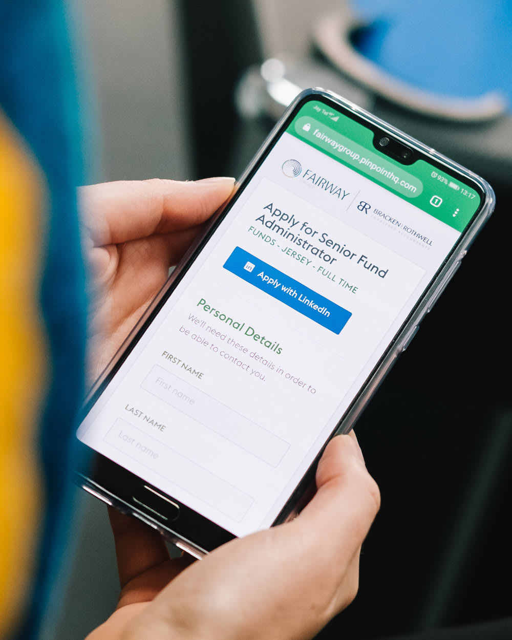 Mobile Careers Website