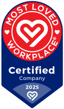 Most loved workplace badge.