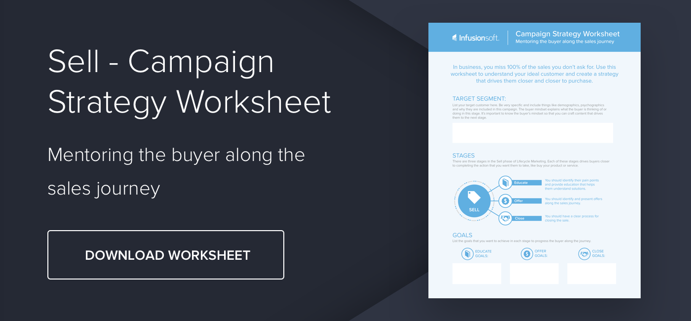 Worksheet: Creating a campaign strategy - Download Now