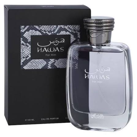 Rasasi Hawas For Him perfume bottle