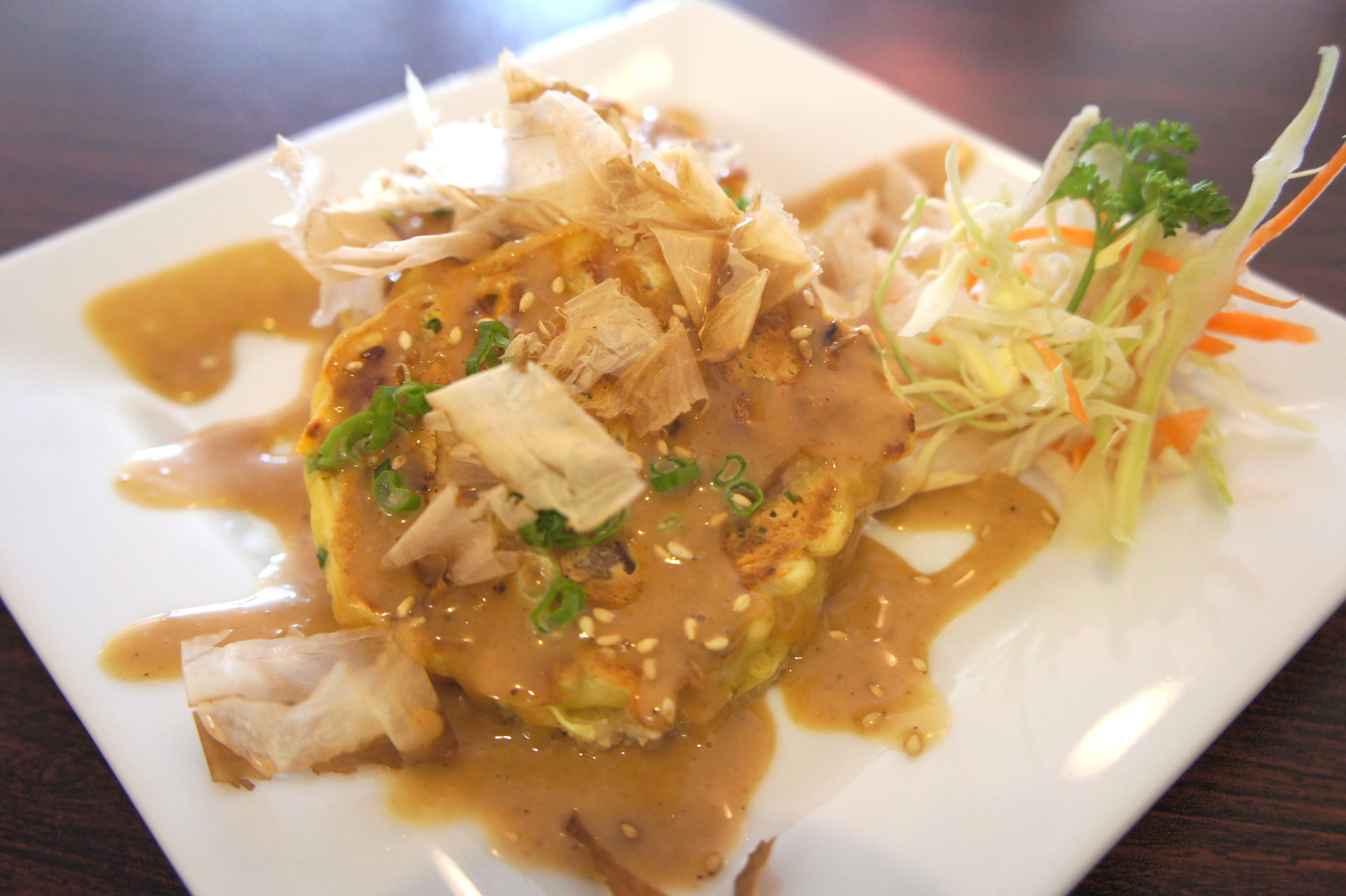 Okonomiyaki (Vegetarian) (2 patties)