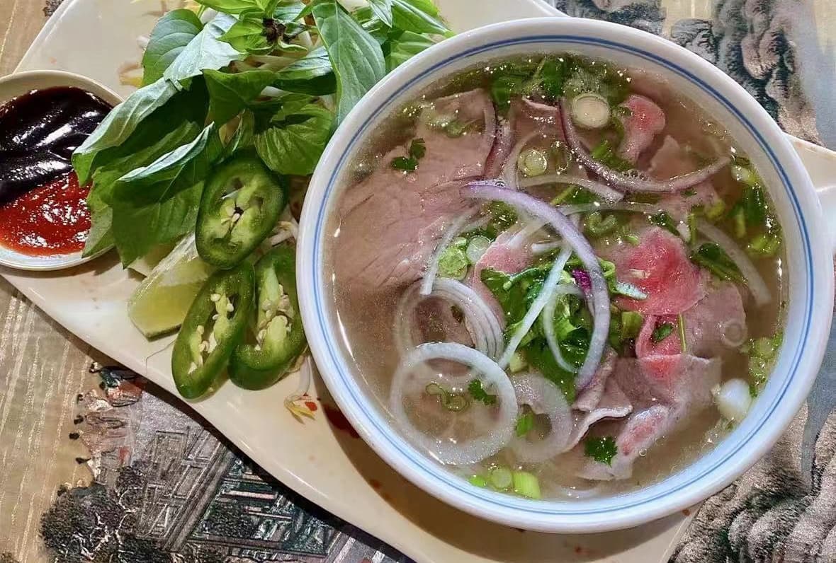 Beef Rice Noodle Soup