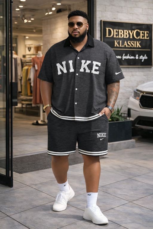 Men 2in1 Luxury T.Shirt and Short Sets