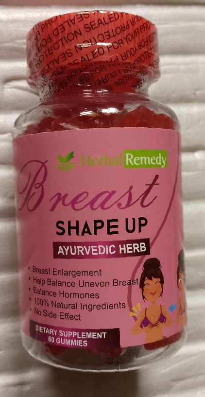 Herbal Remedy Breast Shape Up Enlargement Gummies