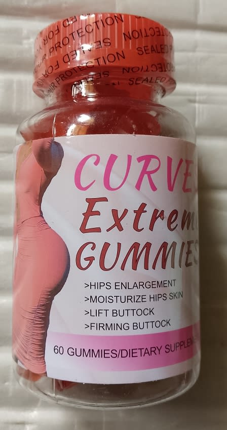 Curves Extreme Gummies for Butt Enlargement