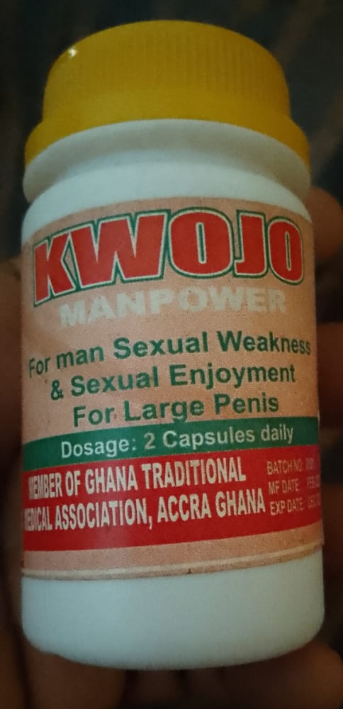Kwojo Manpower Capsule for Sexual Enhancement