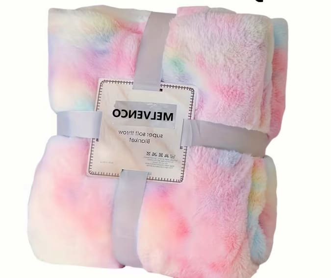Fuzzy Fleece Baby Blanket – Soft Warm Winter Throw Blanket