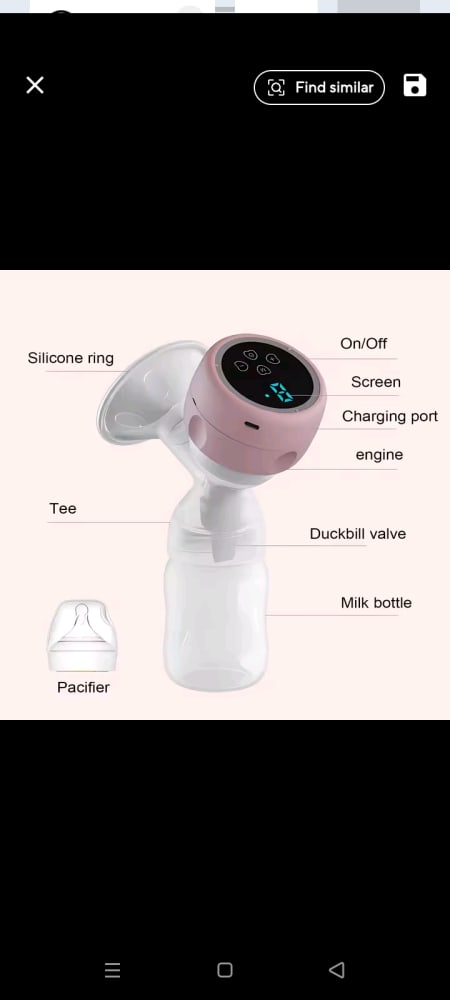 Wearable Electric Breast Pump