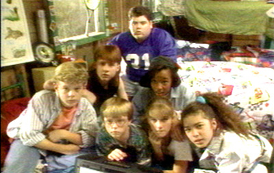 The cast of _Salute Your Shorts_
