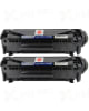 2 Pack Canon 104 Black Compatible Laser Toner Cartridges (0263B001AA)