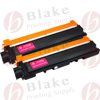 Set of 2 Compatible Brother TN-210M Magenta Toner Cartridges