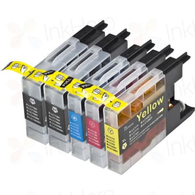 5 Pack Brother LC79 Compatible Extra High-Yield Ink Cartridges