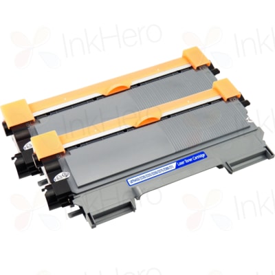 2 Pack Brother TN450 Black Compatible High-Yield Toner Cartridges (Replaces TN420)