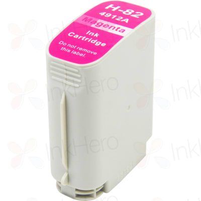 HP 82 Magenta Remanufactured Ink Cartridge (C4912AN)