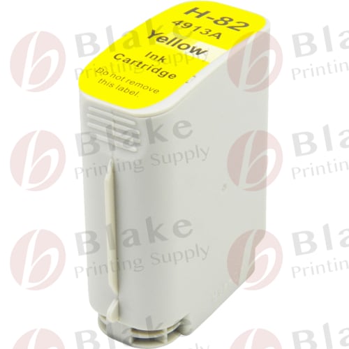 Compatible HP 82 Yellow Ink Cartridge (C4913AN)