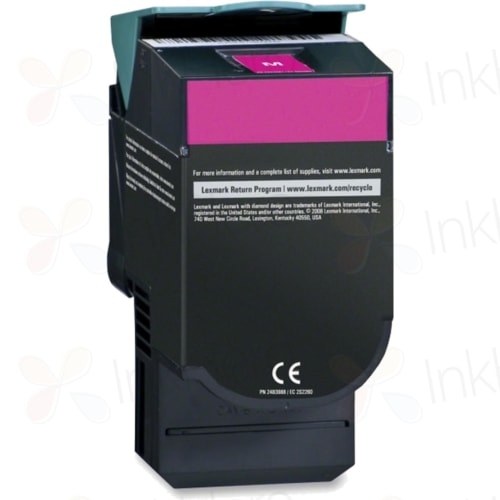 Lexmark C540H2MG cartouche de toner compatible magenta haute capacité