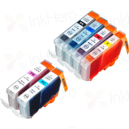 6 Pack Canon BCI-6 Compatible Ink Cartridges