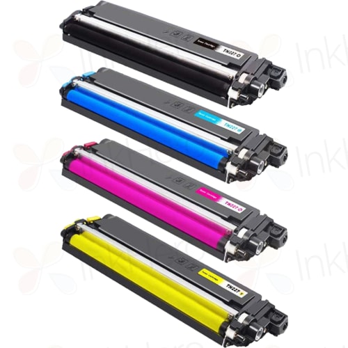 4 Pack Brother TN257 Compatible High-Yield Toner Cartridges (Replaces TN253)