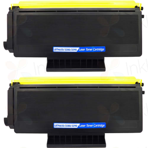 2 Pack Brother TN3290 Black Compatible High-Yield Toner Cartridge (Replaces TN3215)