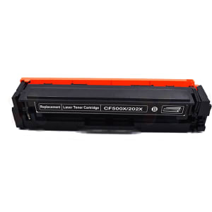HP 202X Black Compatible High-Yield Toner Cartridge (CF500X)