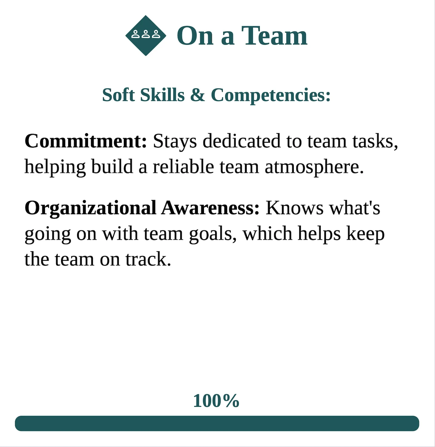 dutifulness result example