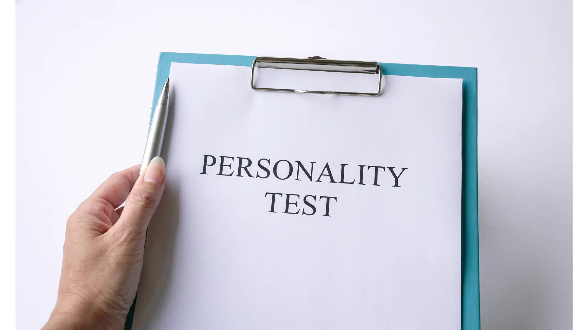 Personality test in a clipboard