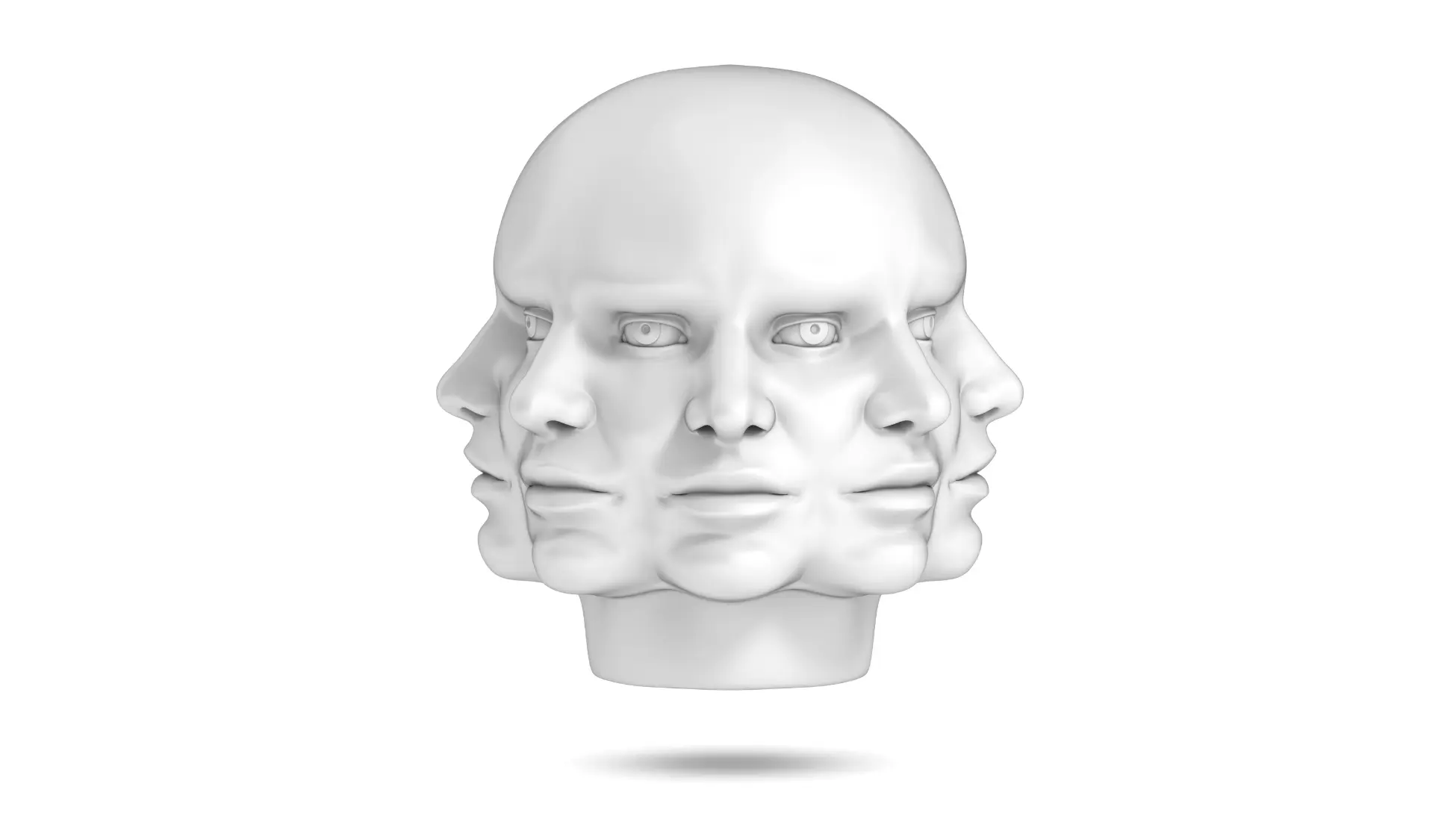 Multi-faced head