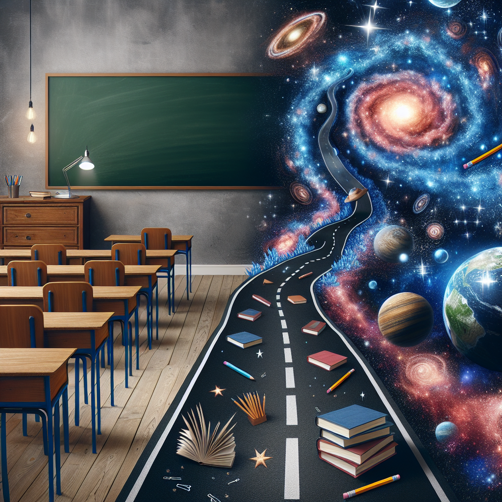 Exploring Space: A Cosmic Classroom Adventure — Inkwire