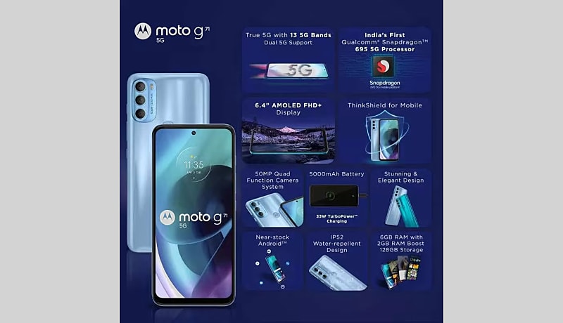 Motorola Moto G71 5G Photos